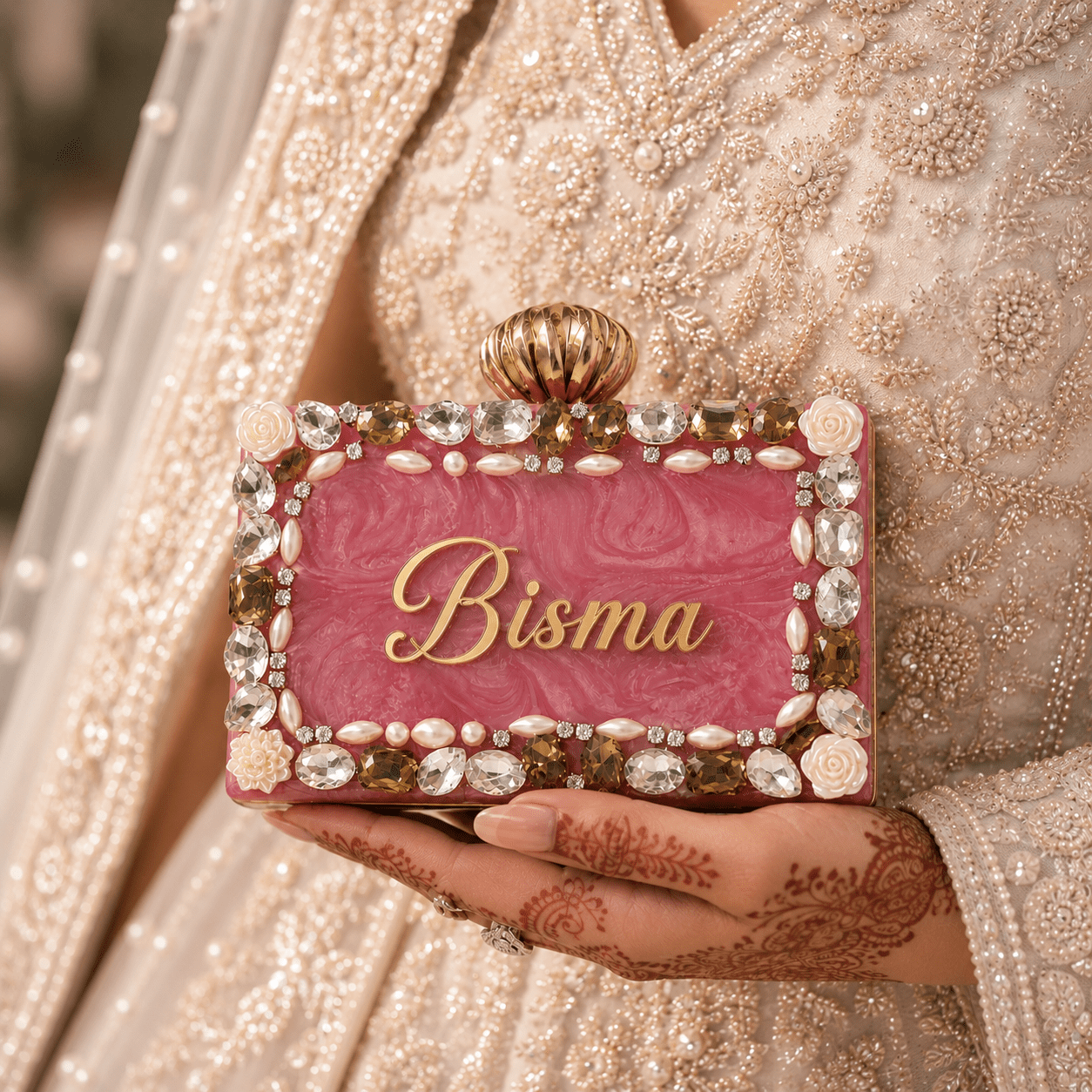 Resin Clutch Pink Theme (4)